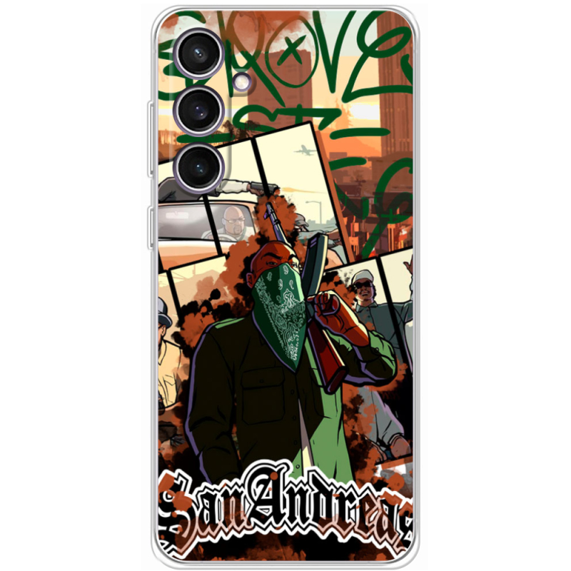 Чехол BoxFace Samsung Galaxy S24 FE (S721) GTA San Andreas