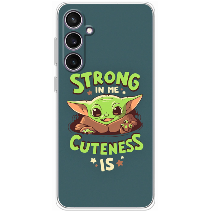 Чехол BoxFace Samsung Galaxy S24 FE (S721) Strong in me Cuteness is