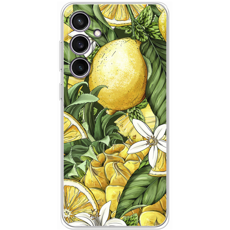 Чехол BoxFace Samsung Galaxy S24 FE (S721) Lemon Pattern