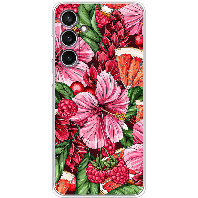 Чехол BoxFace Samsung Galaxy S24 FE (S721) Tropical Flowers