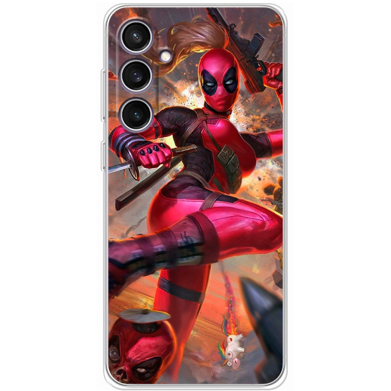 Чехол BoxFace Samsung Galaxy S24 FE (S721) Woman Deadpool