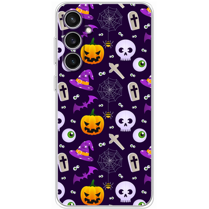 Чехол BoxFace Samsung Galaxy S24 FE (S721) Halloween Purple Mood