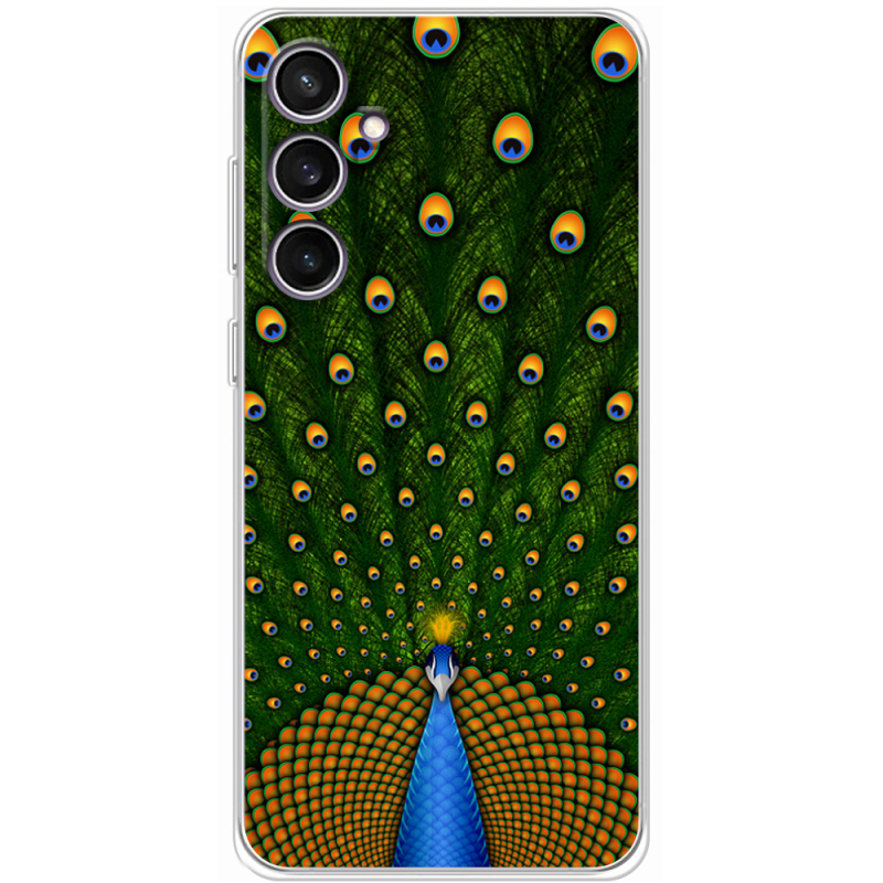 Чехол BoxFace Samsung Galaxy S24 FE (S721) Peacocks Tail