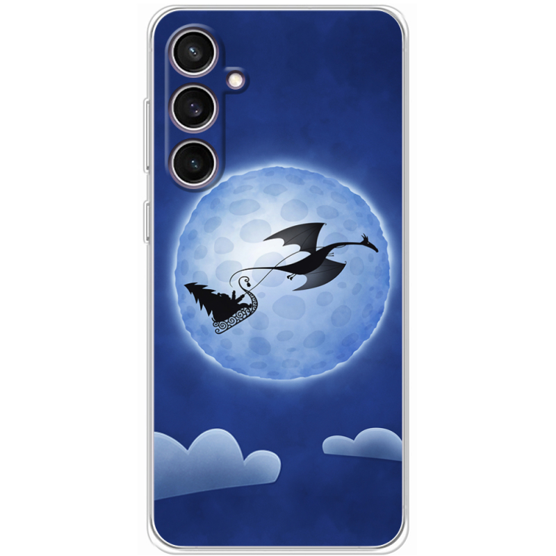 Чехол BoxFace Samsung Galaxy S24 FE (S721) Christmas Dragon