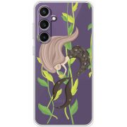 Прозрачный чехол BoxFace Samsung Galaxy S24 FE (S721) Cute Mermaid