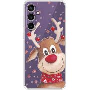 Прозрачный чехол BoxFace Samsung Galaxy S24 FE (S721) Winter Deer