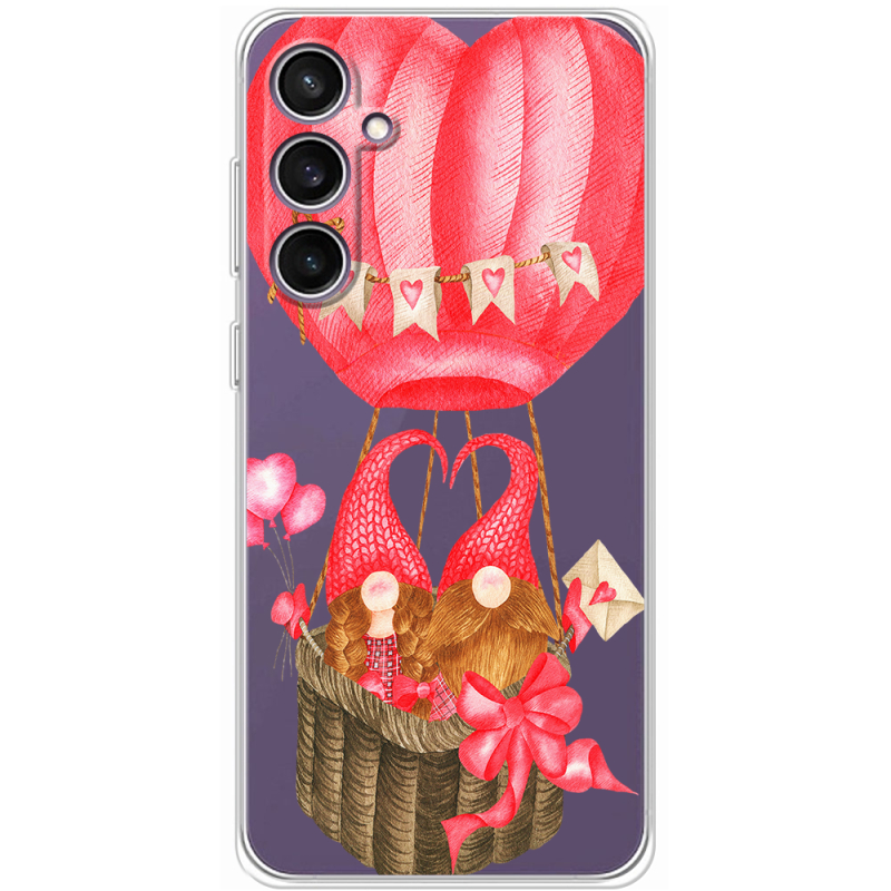 Прозрачный чехол BoxFace Samsung Galaxy S24 FE (S721) Valentine Dwarfs