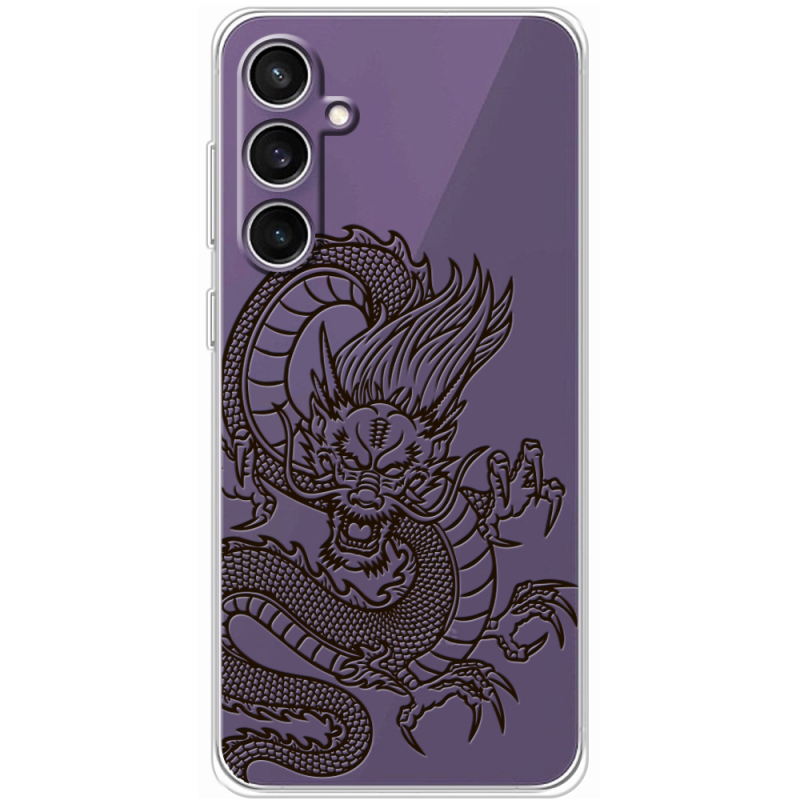 Прозрачный чехол BoxFace Samsung Galaxy S24 FE (S721) Chinese Dragon