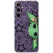 Прозрачный чехол BoxFace Samsung Galaxy S24 FE (S721) Baby Yoda