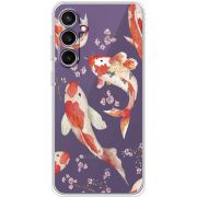 Прозрачный чехол BoxFace Samsung Galaxy S24 FE (S721) Japanese Koi Fish