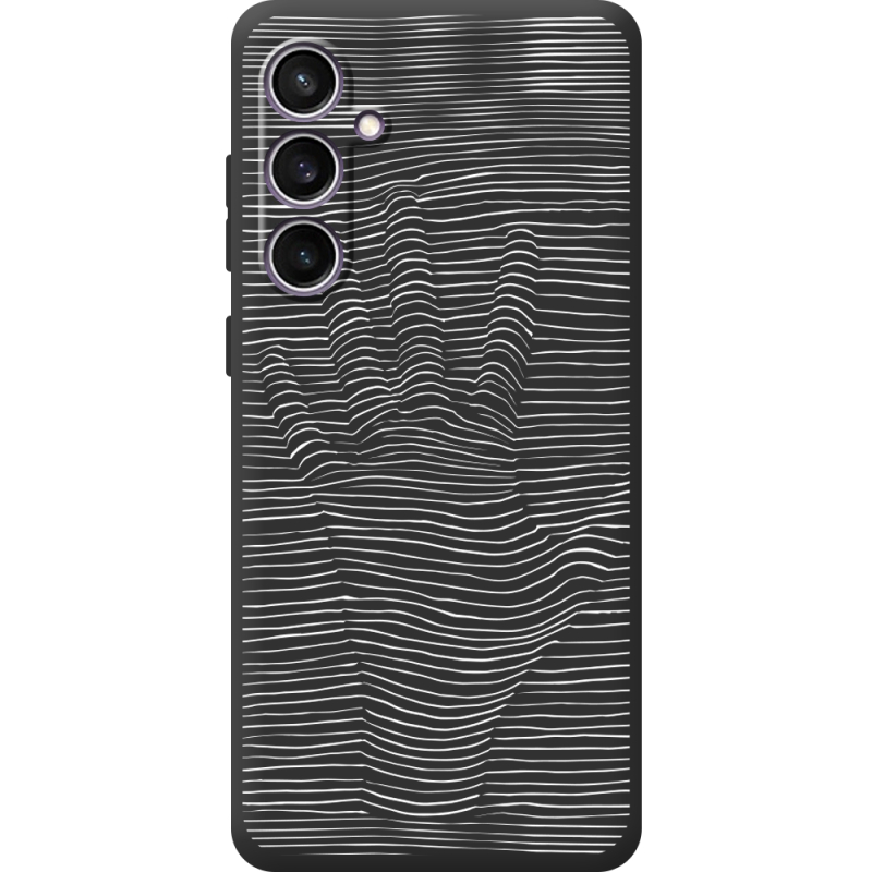 Черный чехол BoxFace Samsung Galaxy S24 FE (S721) Optical Hand