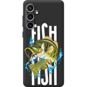 Черный чехол BoxFace Samsung Galaxy S24 FE (S721) Fish