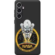 Черный чехол BoxFace Samsung Galaxy S24 FE (S721) NASA Spaceship