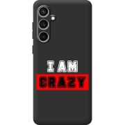 Черный чехол BoxFace Samsung Galaxy S24 FE (S721) I'm Crazy