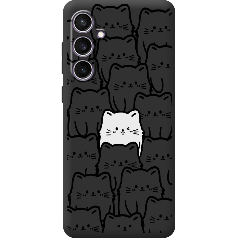 Черный чехол BoxFace Samsung Galaxy S24 FE (S721) 