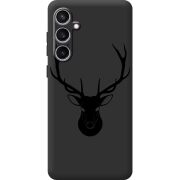 Черный чехол BoxFace Samsung Galaxy S24 FE (S721) Deer