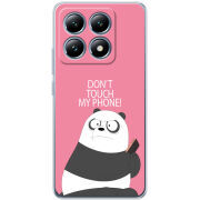 Чехол BoxFace Xiaomi 14T Dont Touch My Phone Panda