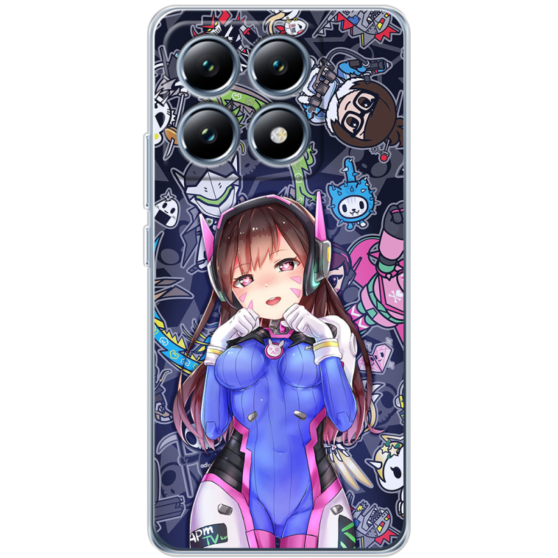 Чехол BoxFace Xiaomi 14T Overwatch D.VA