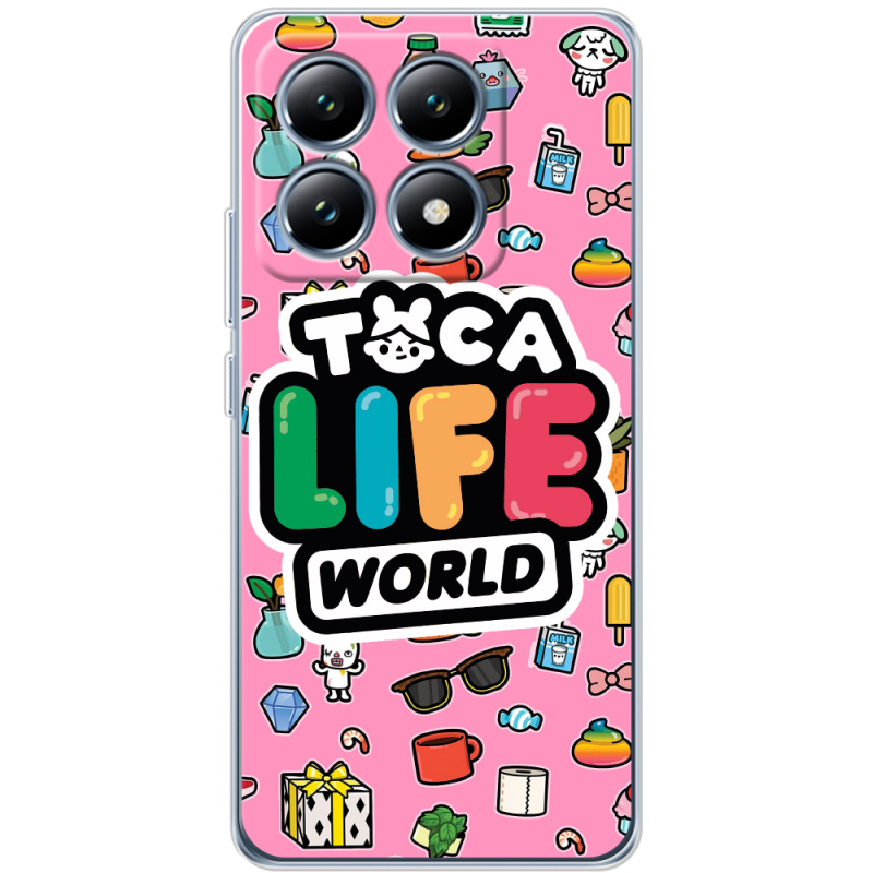 Чехол BoxFace Xiaomi 14T Toca Boca Life World