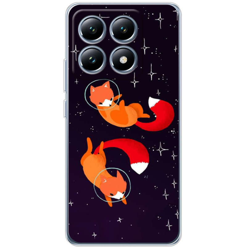 Чехол BoxFace Xiaomi 14T Fox-Astronauts