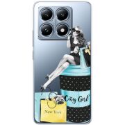 Прозрачный чехол BoxFace Xiaomi 14T City Girl