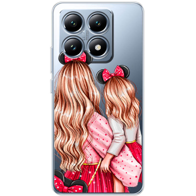 Прозрачный чехол BoxFace Xiaomi 14T Mouse Girls