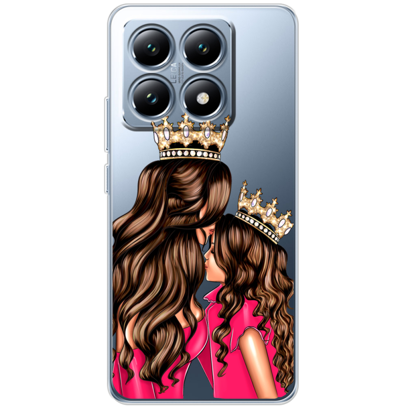 Прозрачный чехол BoxFace Xiaomi 14T Queen and Princess