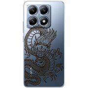 Прозрачный чехол BoxFace Xiaomi 14T Chinese Dragon