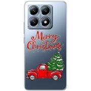 Прозрачный чехол BoxFace Xiaomi 14T Holiday Car