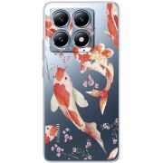 Прозрачный чехол BoxFace Xiaomi 14T Japanese Koi Fish