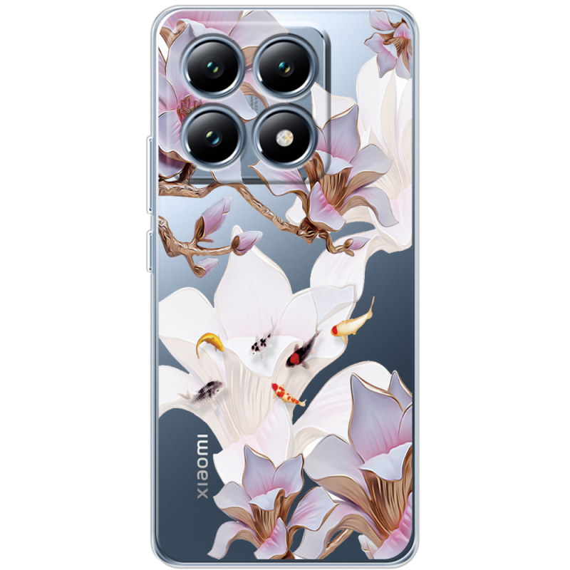 Прозрачный чехол BoxFace Xiaomi 14T Chinese Magnolia