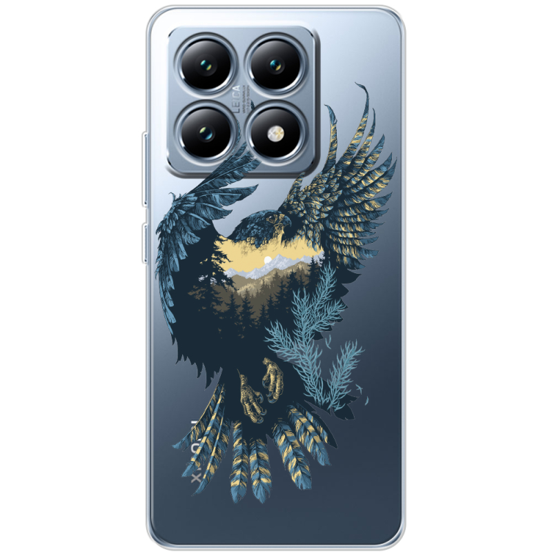 Прозрачный чехол BoxFace Xiaomi 14T Eagle