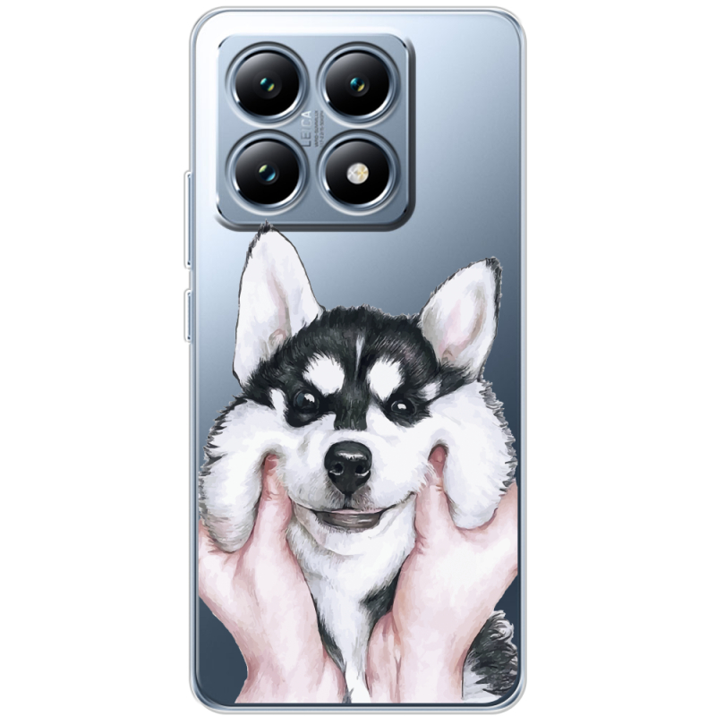 Прозрачный чехол BoxFace Xiaomi 14T Husky