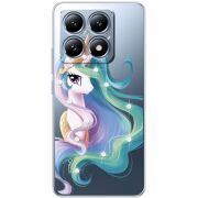 Чехол BoxFace со стразами Xiaomi 14T Unicorn Queen