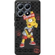 Черный чехол BoxFace Xiaomi 14T Yellow Fun