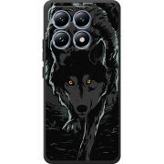 Черный чехол BoxFace Xiaomi 14T Wolf