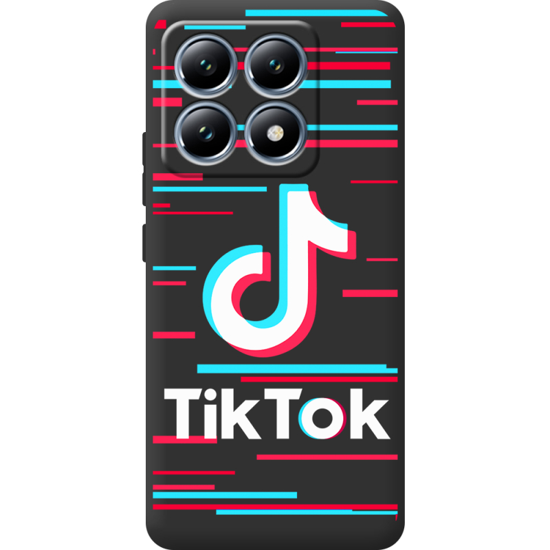 Черный чехол BoxFace Xiaomi 14T Tik Tok