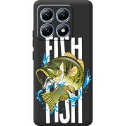 Черный чехол BoxFace Xiaomi 14T Fish