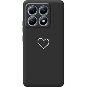 Черный чехол BoxFace Xiaomi 14T My Heart