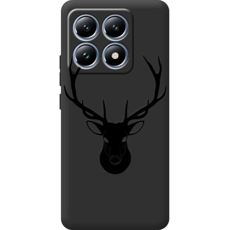 Черный чехол BoxFace Xiaomi 14T Deer