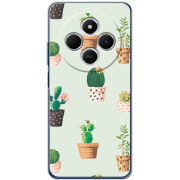 Чехол BoxFace Xiaomi Redmi 14C L-green Cacti