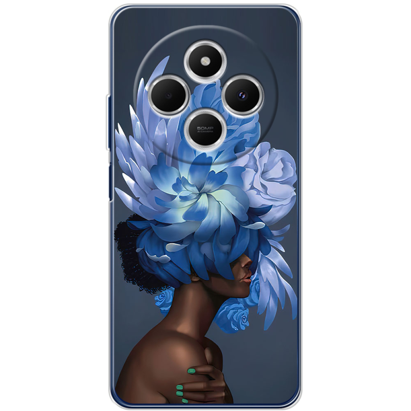 Чехол BoxFace Xiaomi Redmi 14C Exquisite Blue Flowers