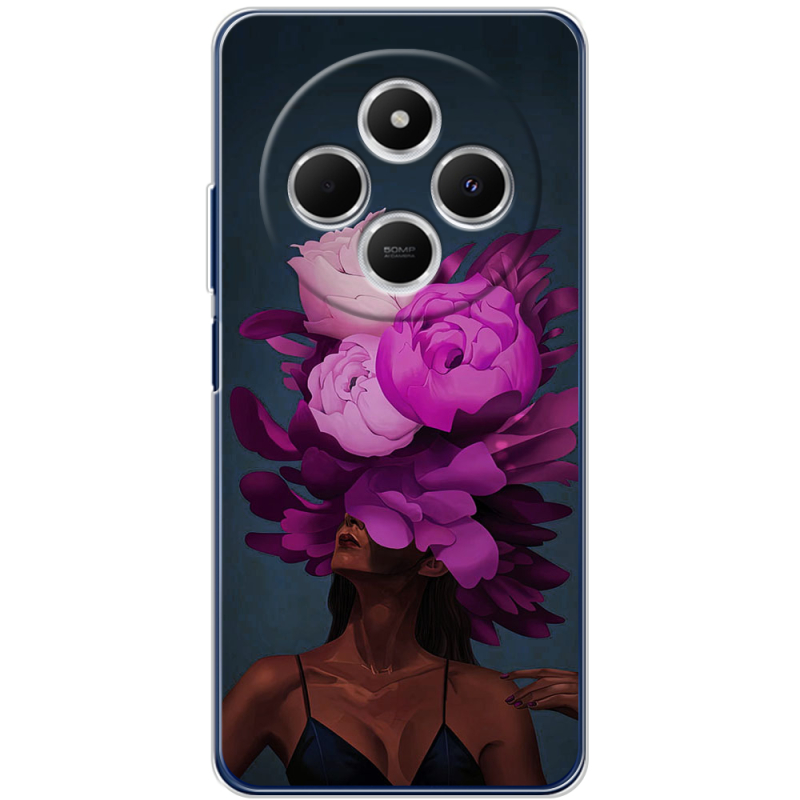 Чехол BoxFace Xiaomi Redmi 14C Exquisite Purple Flowers