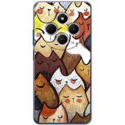 Чехол BoxFace Xiaomi Redmi 14C Sleepy Cats