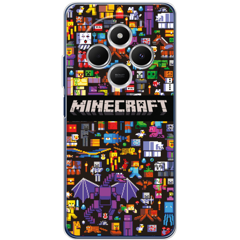 Чехол BoxFace Xiaomi Redmi 14C Minecraft Mobbery