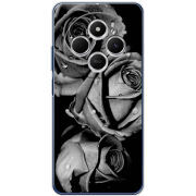 Чехол BoxFace Xiaomi Redmi 14C Black and White Roses