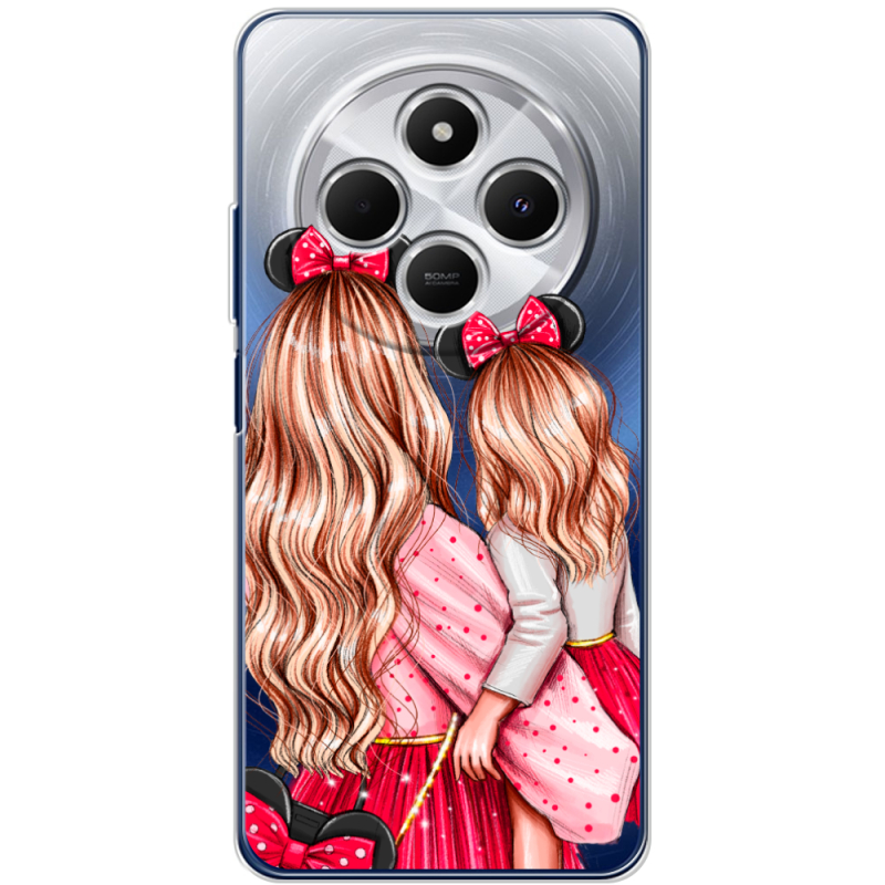 Прозрачный чехол BoxFace Xiaomi Redmi 14C Mouse Girls