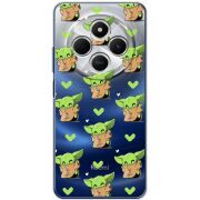 Прозрачный чехол BoxFace Xiaomi Redmi 14C Pattern Baby Yoda