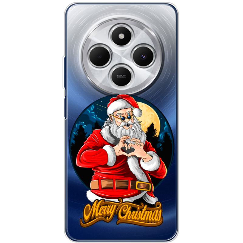 Прозрачный чехол BoxFace Xiaomi Redmi 14C Cool Santa