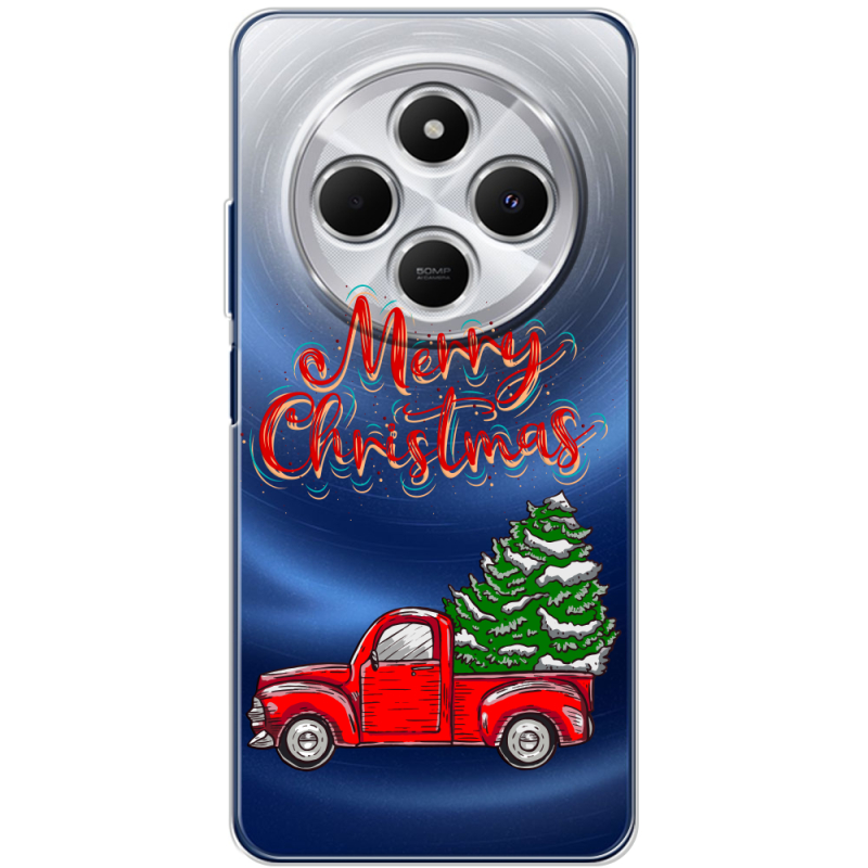 Прозрачный чехол BoxFace Xiaomi Redmi 14C Holiday Car